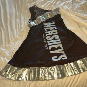 Hershey bar dress for Halloween